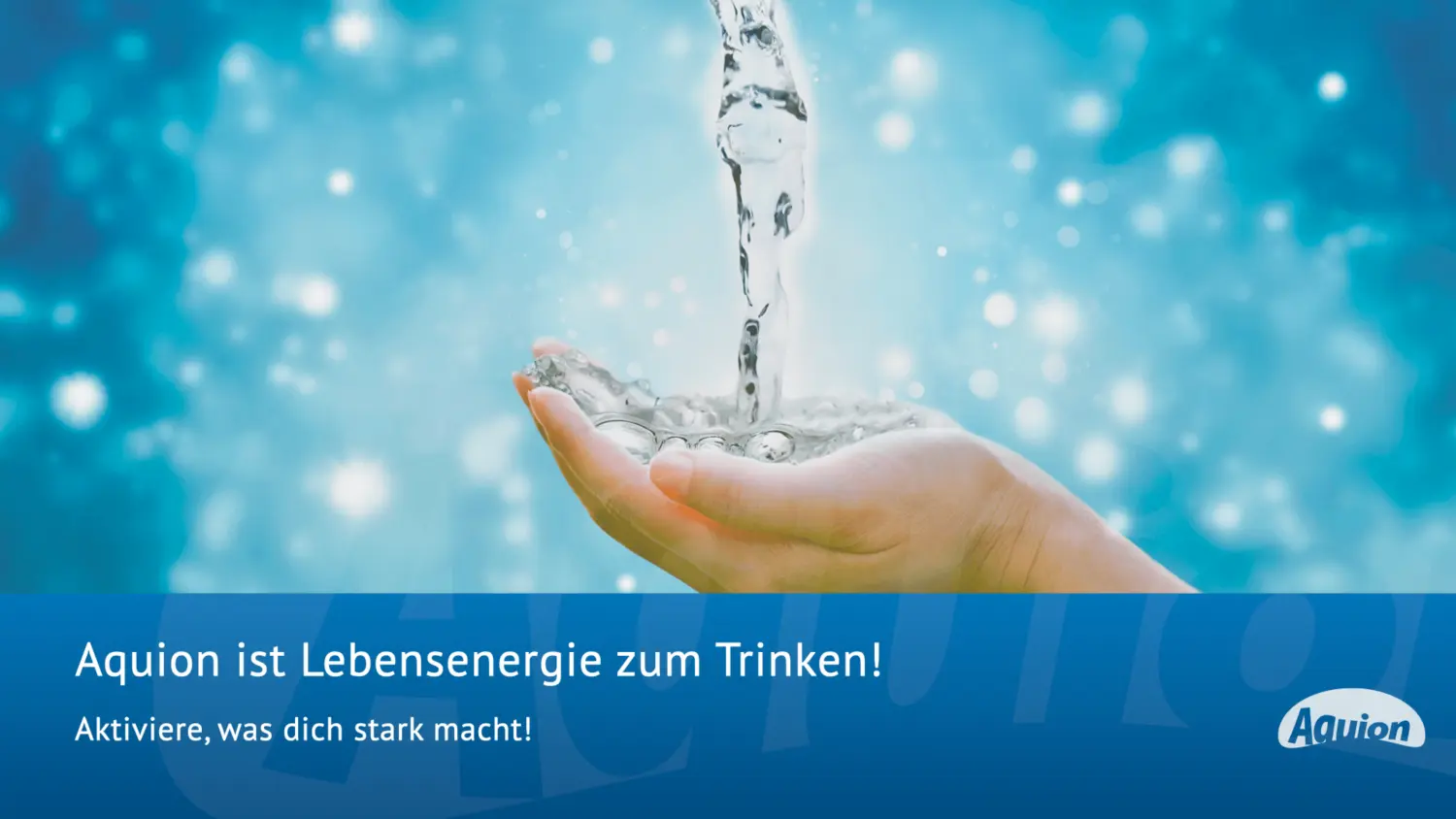 HerzensLiebe - Klares Wasser, das in die Hände fällt